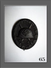Black Wound Badge (65) Klein & Quenzer A.G. Obverse