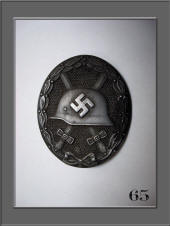 Silver Wound badge (65) Klein & Quenzer A.G. Obverse